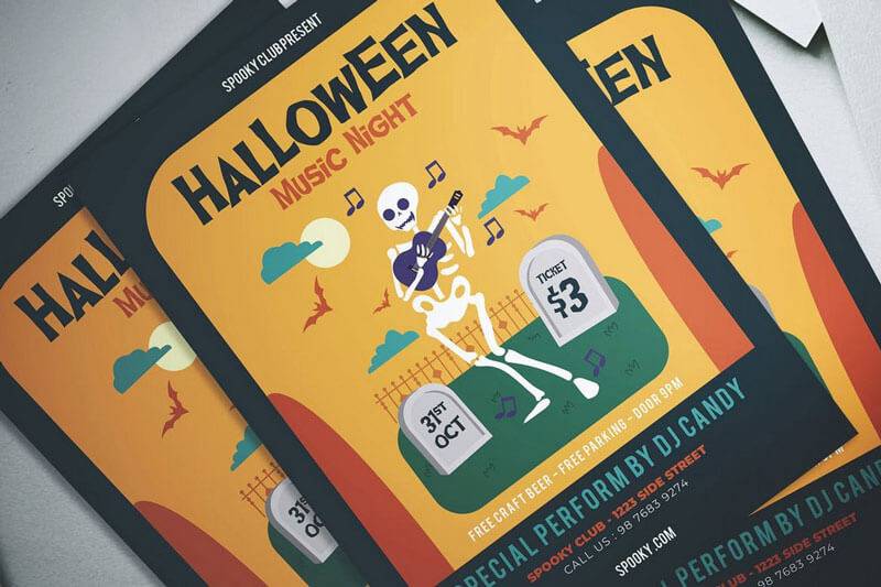 Halloween Funny Flyer Templates