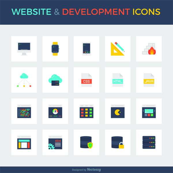 Free Icon Set For Web Developers