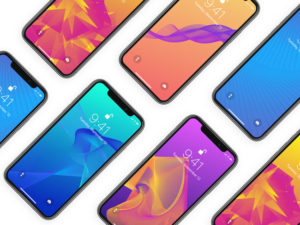 Looper Wallpapers Pack For iPhone X, 8 and 8 Plus