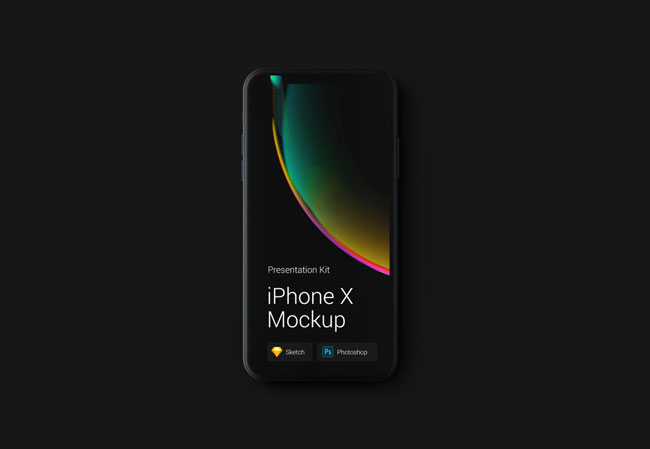 iPhone X PSD Mockups Free Download