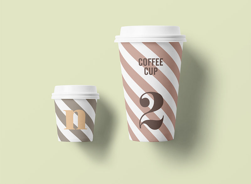 Paper Cup Mockup Free Download