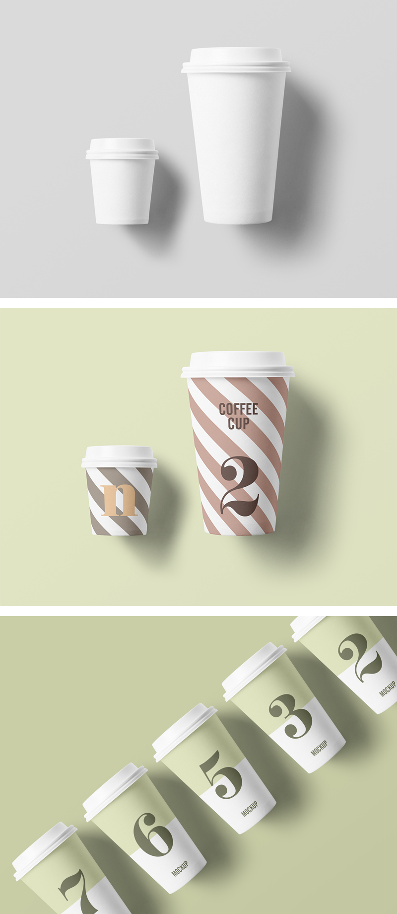 Paper Cup Mockup Free Download