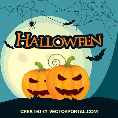 20 Free Halloween Vector Backgrounds Download 2017