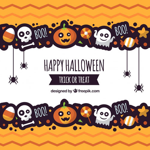 20 Free Halloween Vector Backgrounds Download 2017