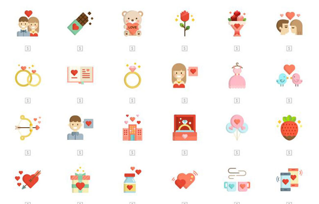 Free Valentines Day Icons