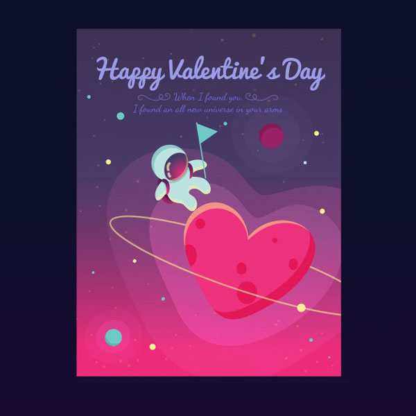Happy Valentines Day Beautiful Cards