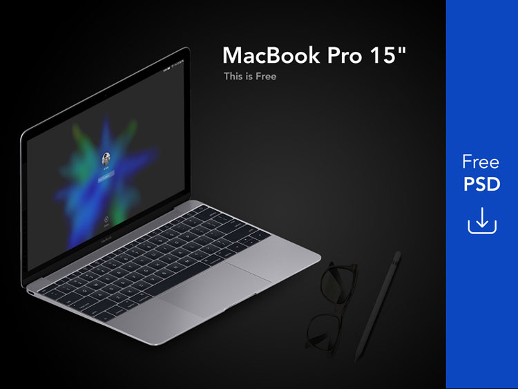 Apple Macbook Pro & Ipad Mockup Free PSD Download