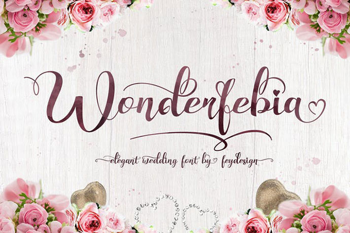 modern wedding fonts