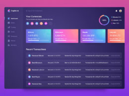 40+ Beautiful Gradient Dashboard UI Designs 2024 - Webgyaani