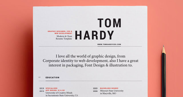 resume free template download