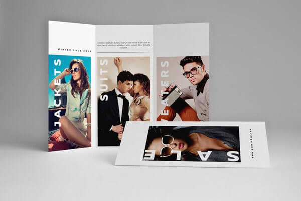 fashion brochure indesign template