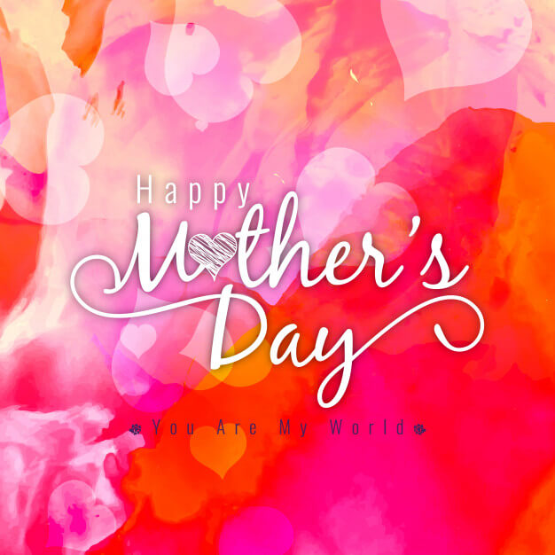 Happy Mother's Day Beautiful Greetings, Wishes & Backgrounds