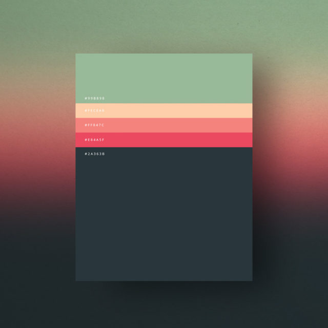 16 Beautiful Flat Color Palettes For UI/UX Designers