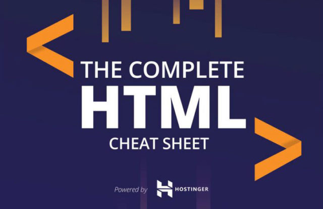10 Best HTML5 Cheat Sheets For Web Designers In 2018 - Webgyaani