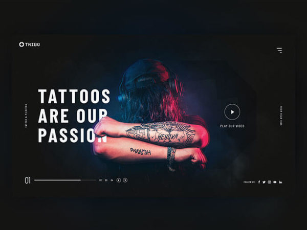 15+ Outstanding Dark Background Web UI Designs In 2023