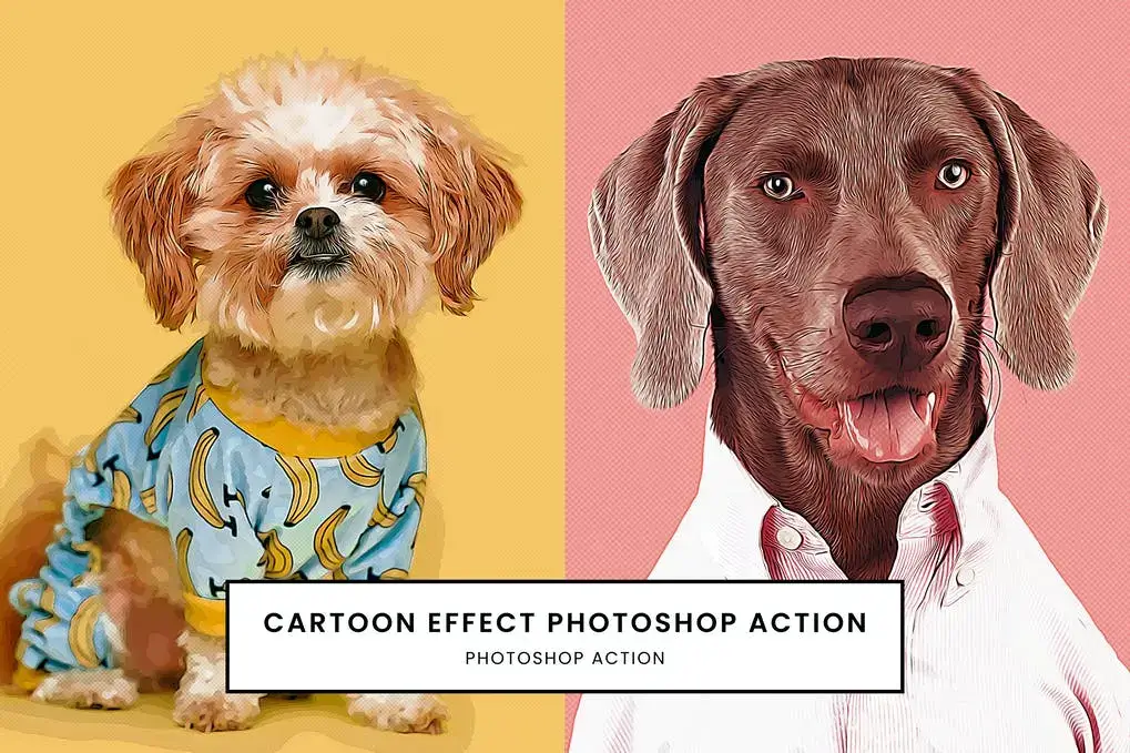 Cartoon Effect Photoshop Action