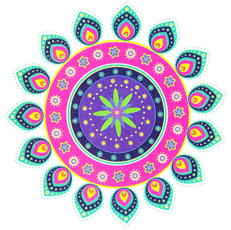 35+ Latest Beautiful Rangoli Designs For Diwali Festival 2022