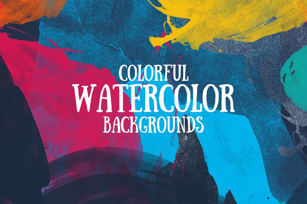 Colorful Watercolor Backgrounds