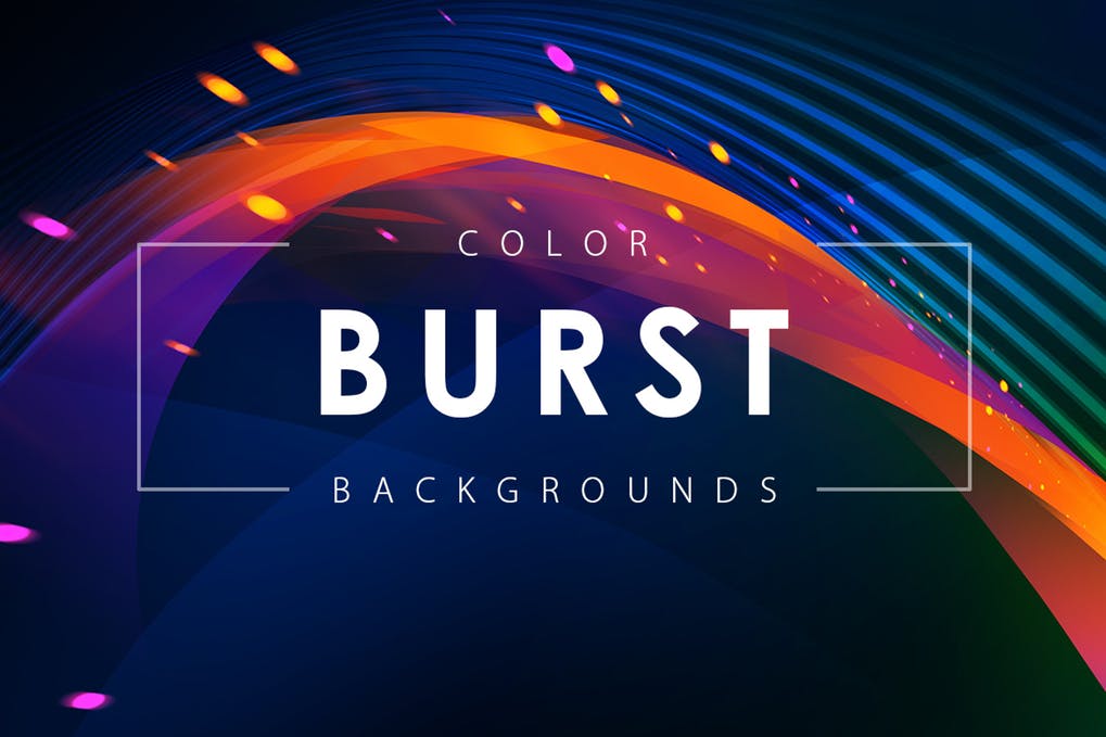 Color Burst Backgrounds