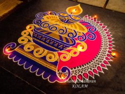 45+ Beautiful Diwali Rangoli & Kolam Designs By Shanthi Sridharan