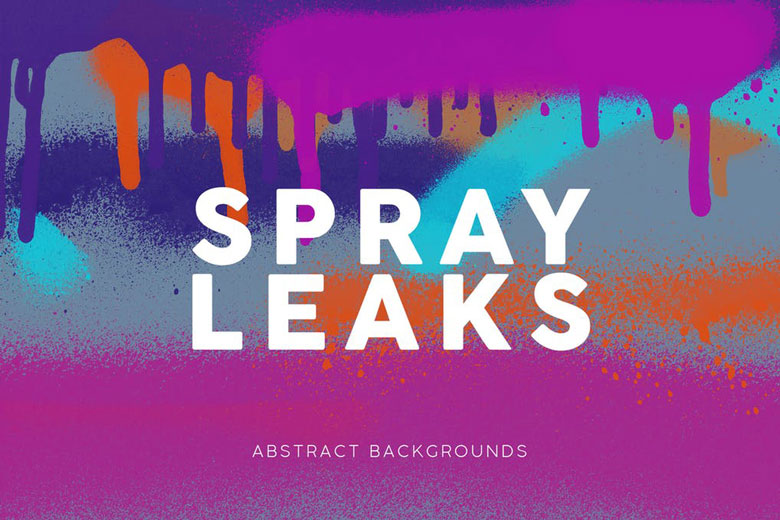 Spray Paint Leaks Backgrounds