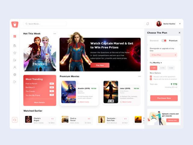 40 Beautiful Gradient Dashboard UI Designs 2021 - Webgyaani