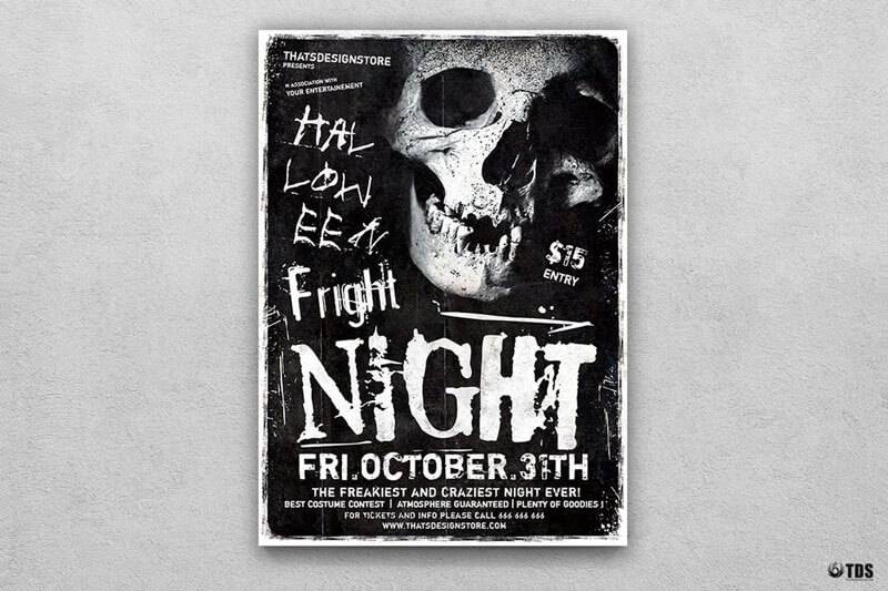 Halloween Spooky Flyer Templates