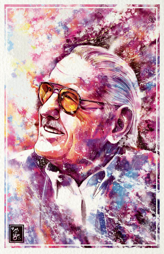 Art Tribute To Stan Lee