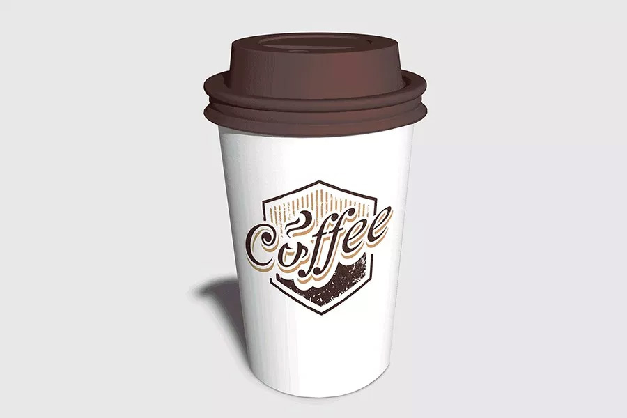Realistic Coffee Cup Mockup Free Download