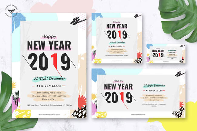 best Happy New Year Flyer Templates