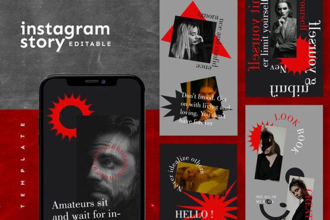 Best Instagram Post Stories Psd Ai Templates Download