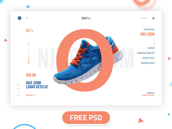 Shoply eCommerce PSD Web Template