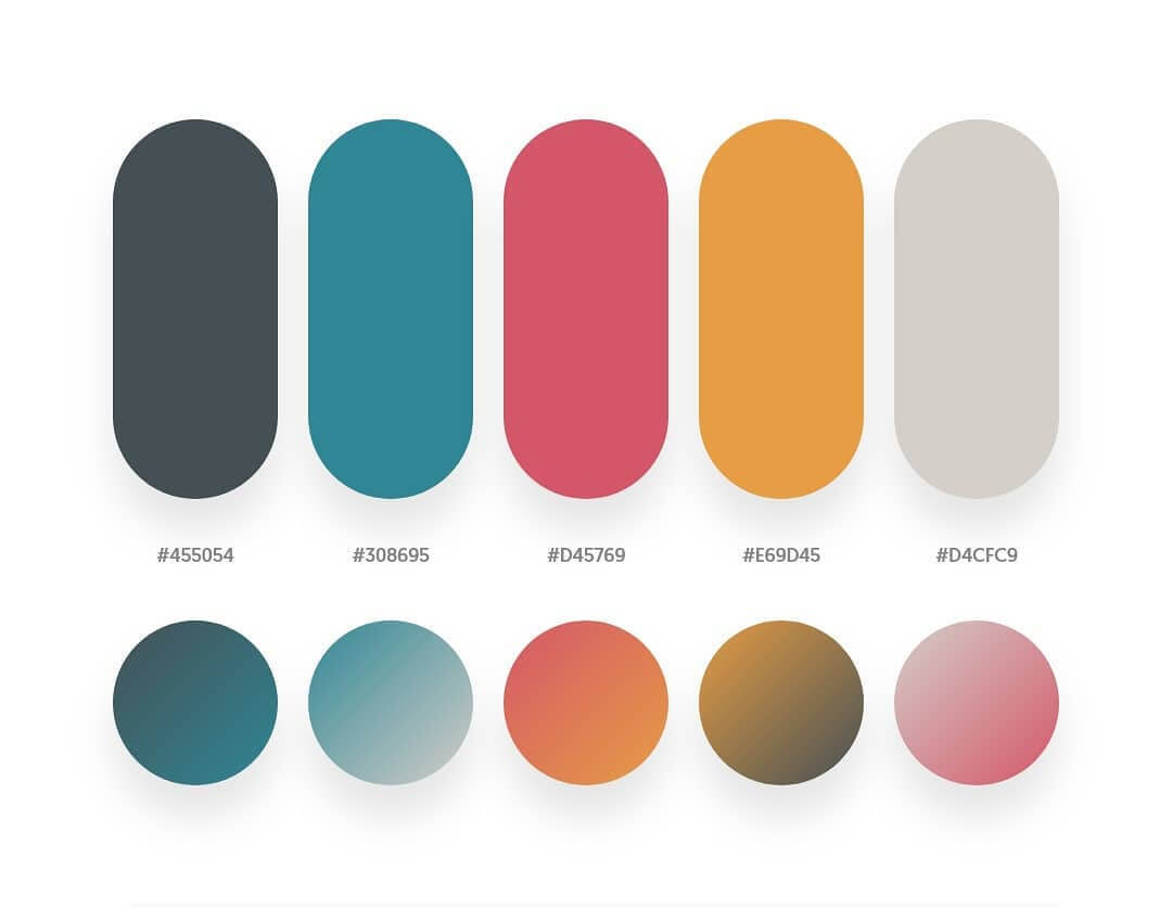 12 Beautiful Color Palettes Psd Color Palette Riset