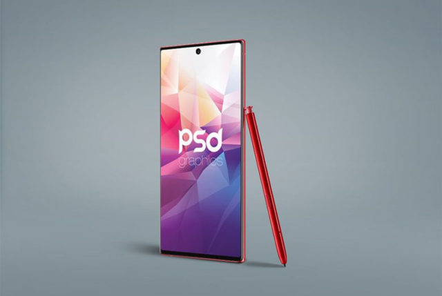 10+ Free Samsung Galaxy Note 10/Note 10 Plus PSD Mockup Templates