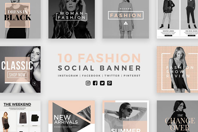 Fashion Social Media Banners 