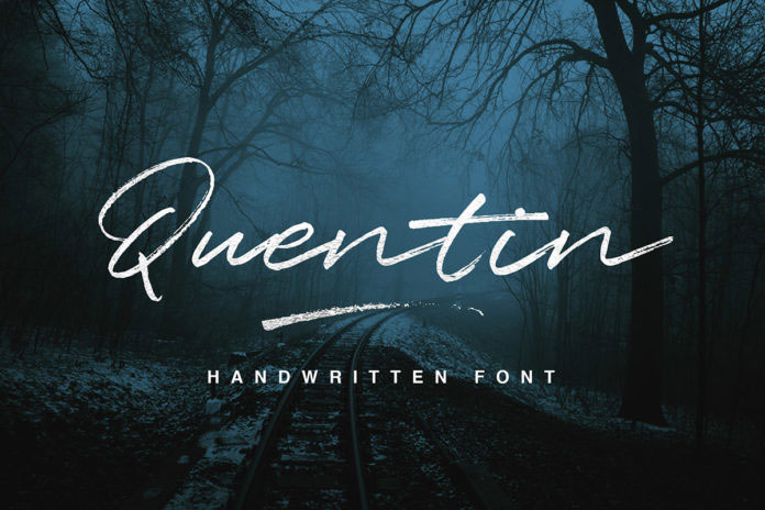 Free Quentin Handwritten Script Font