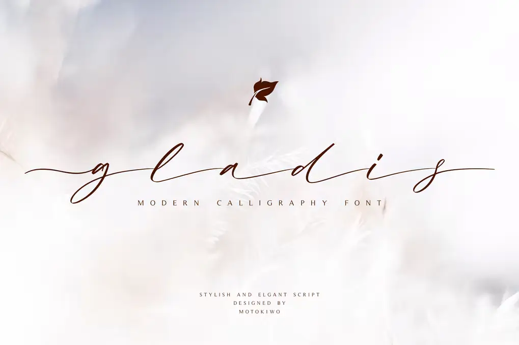 Gladis - Stylish Modern Calligraphy Font