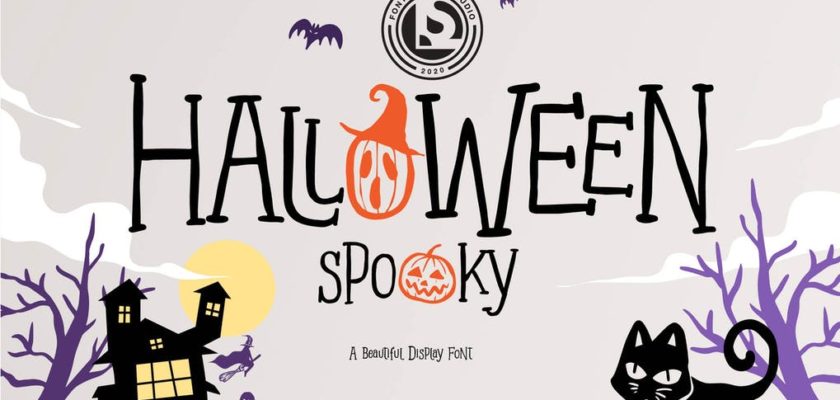 Halloween Spooky Display Font