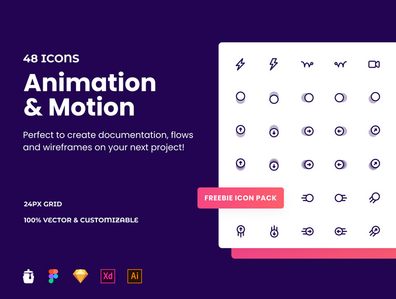 Free Animation Icons Pack