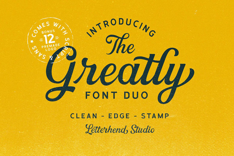 Script & Sans Font For Label Design