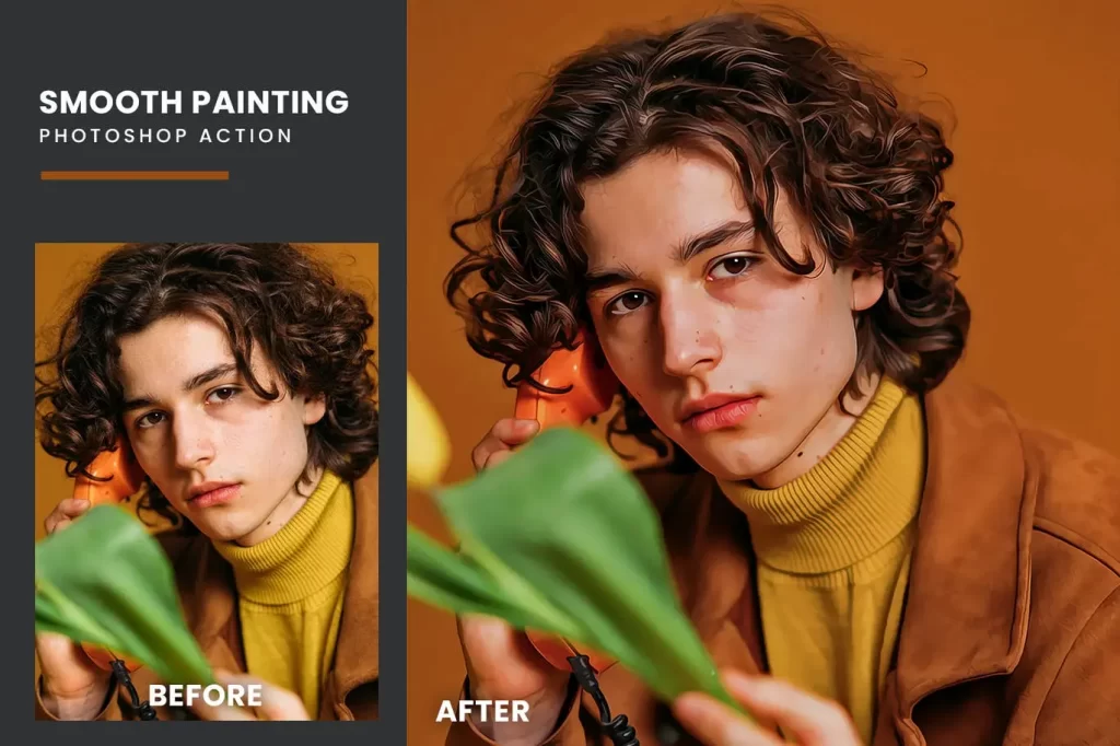 Smooth Painting Photoshop Action