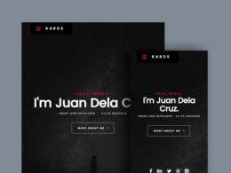 20+ Best Free Responsive HTML CSS Portfolio Templates In 2024