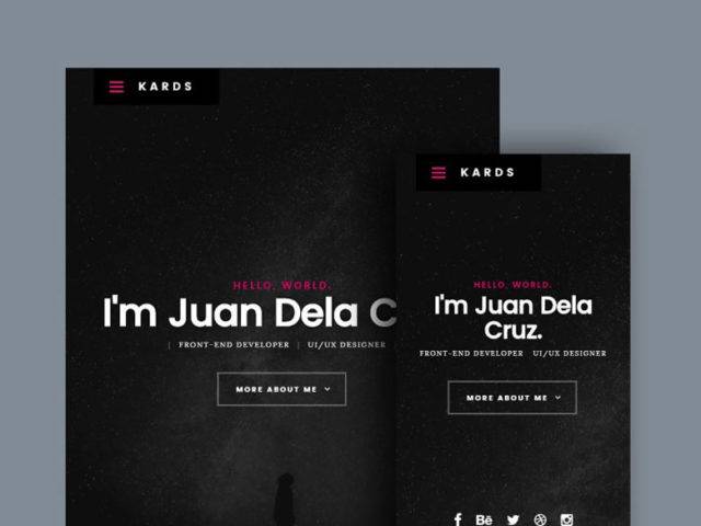 20+ Best Free Responsive HTML CSS Portfolio Templates In 2024