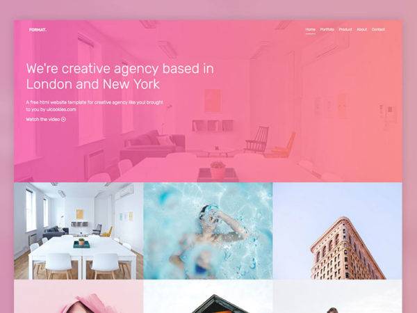 20+ Best Free Responsive HTML CSS Portfolio Templates In 2024