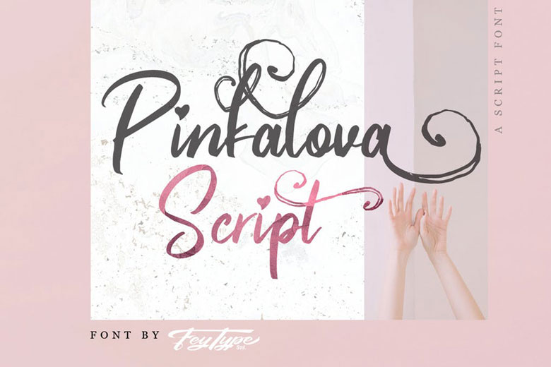 Pinkalova Handwritting Valentine Font