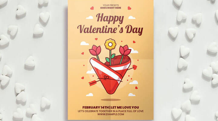 Minimal Valentine's Day Card