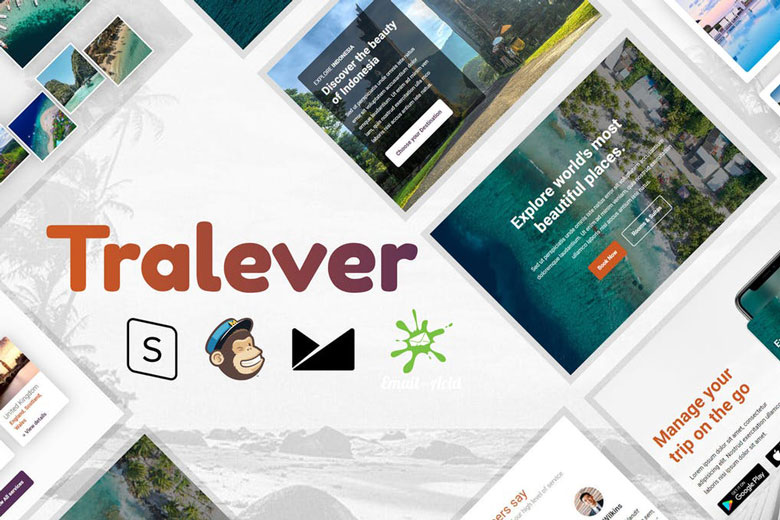 Book & Travel Responsive HTML Email Templates