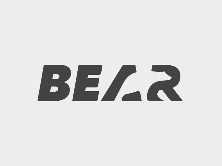 bear letter logo