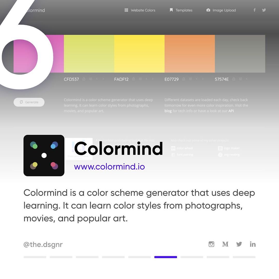 Colormind AI Powered Tools For Designers That Save Your Time