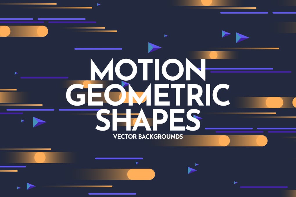Motion Geometric Shapes Backgrounds